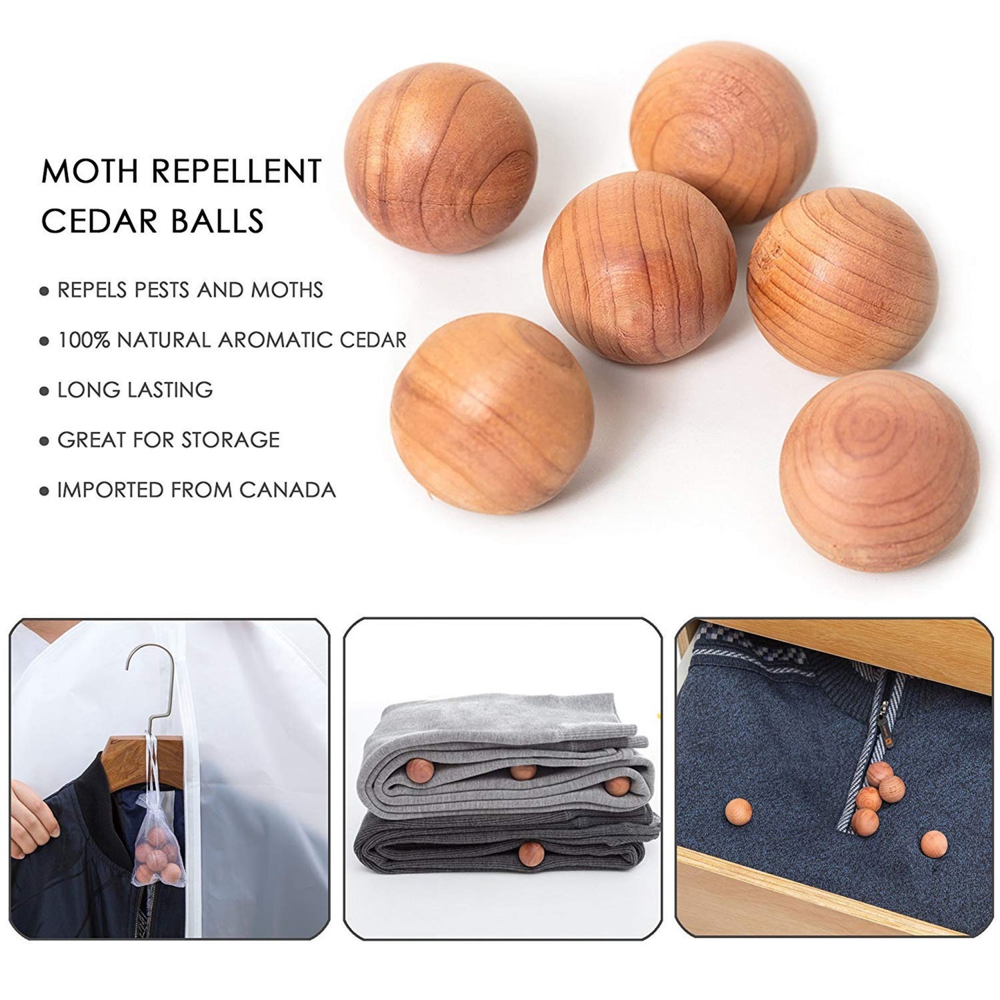 Mskitchen Garment Bags for Closet Storage Garment Covers Clear Garment Bags Clothes Protectors for Closet Hanging Garment Bag Dress Bag Plastic Garment Bags with Cedar Balls -24”x43”/54”/6 Pack