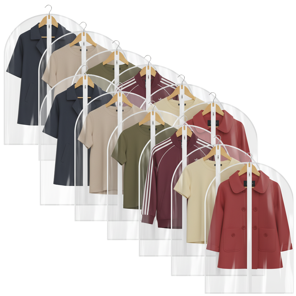 All Clear Garment Bags for Hanging Clothes