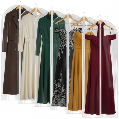 All Clear Garment Bags for Hanging Clothes