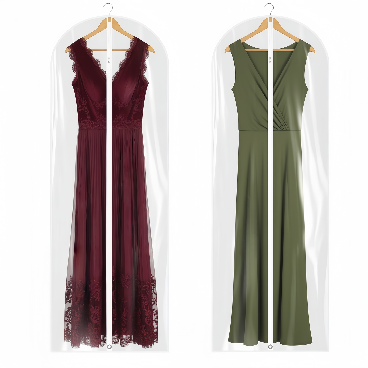 All Clear Garment Bags for Hanging Clothes