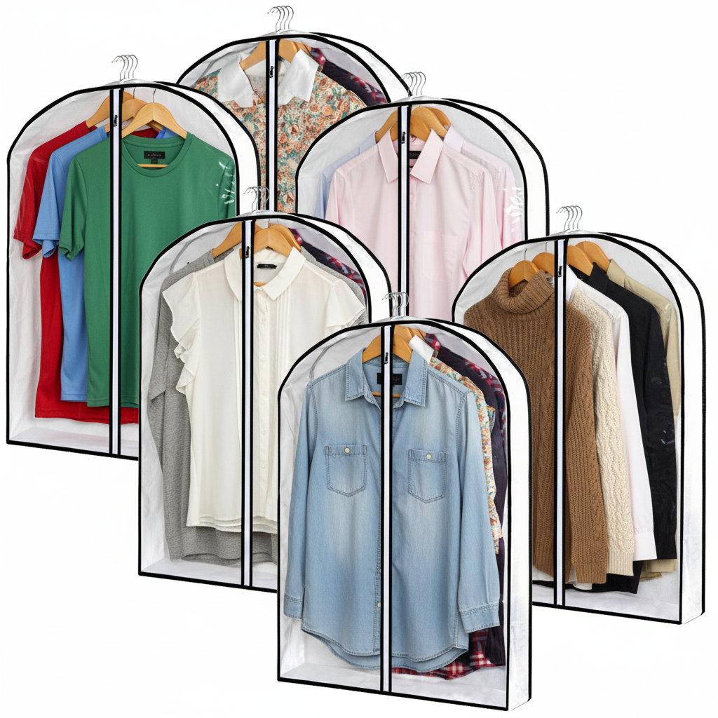 Expandable Gusset Garment Bags